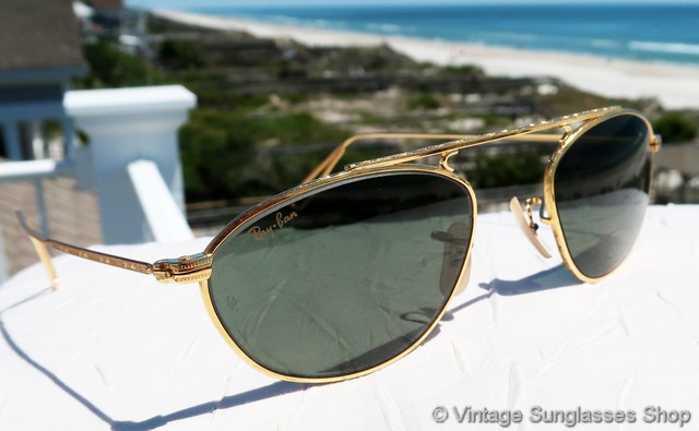 Ray Ban W2003 Modified Aviator Sunglasses
